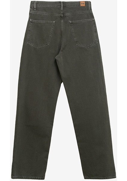 DT10483 Boyısh Relaxed Straight Fit Füme Kadın Normal Bel Relaxed Denim Pantolon fiyatları