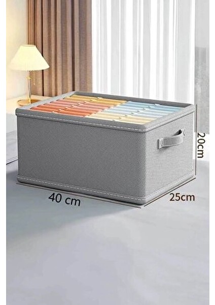 4 Adet Dolap Içi Düzenleyici, Raf Düzenleyici, Katlanabilir Kıyafet Saklama Kutusu-40 CMX25 CMX20CM fiyatları