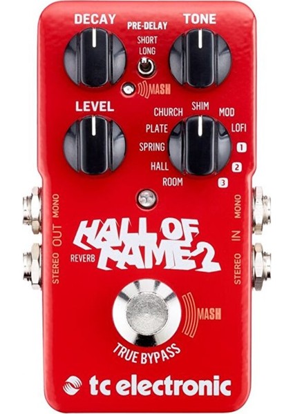 Hall Of Fame 2 Reverb Pedalı