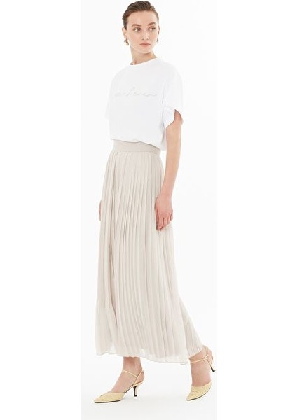 Pilise Detaylı Şifon Etek fiyatları