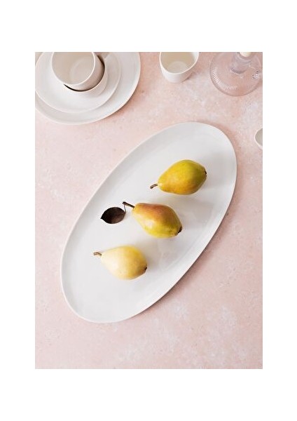 Cotta Limoges Oval Servis Beyaz 43X22 cm modelleri
