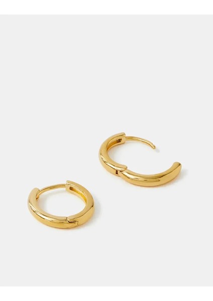 Z Halka Küpe Altın Kaplama