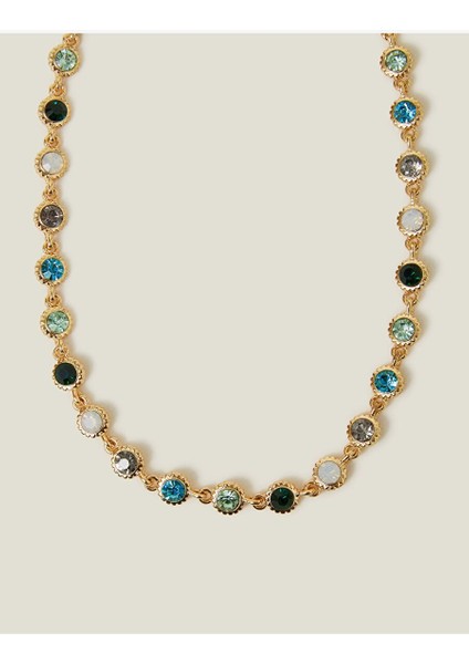 Eclectic Taşlı Kolye Yeşil