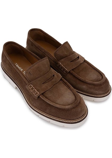 Erkek Hakiki Deri Tarçın Loafer Ayakkabı fiyatları