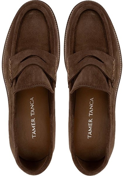 Erkek Hakiki Deri Tarçın Loafer Ayakkabı indirimleri