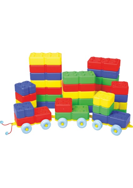 Arabalı Tuğla 40 Parça