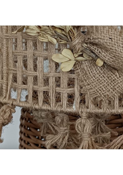Cerna Kahverengi Rattan Abajur fırsatları