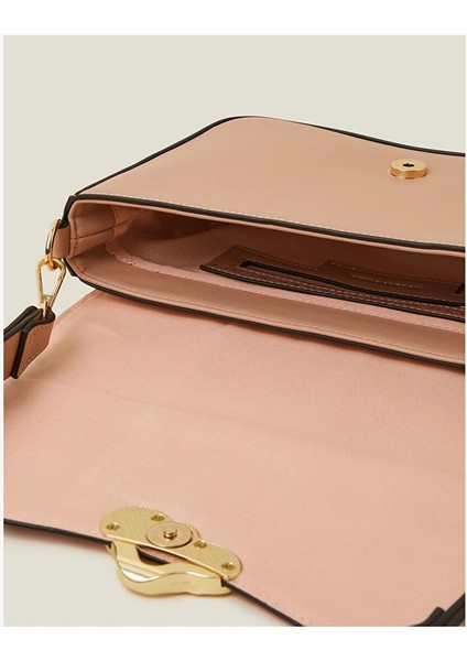 Metal Detaıl Shoulder Pale Pink fiyatları