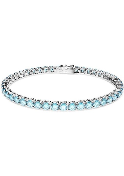 5648929 Swarovski Bilezik Matrix:bracelet Aqua/rhs L