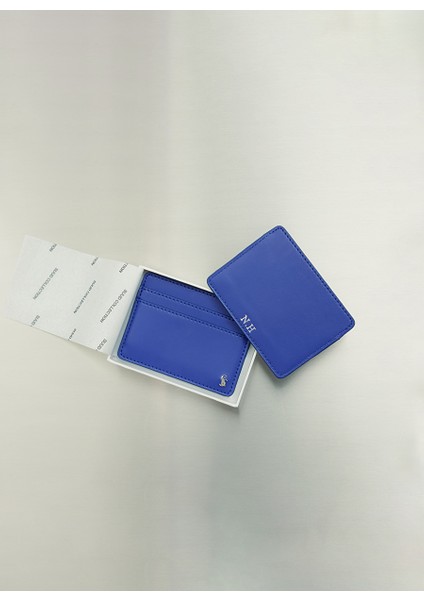 Mavi Kişiselleştirilmiş Cheri Cüzdan