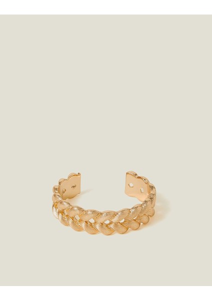 Örgü Detaylı Bileklik Altın Rengi fiyatları