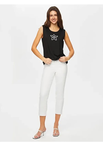 Inci Boncuk Detaylı Örme Atlet 016