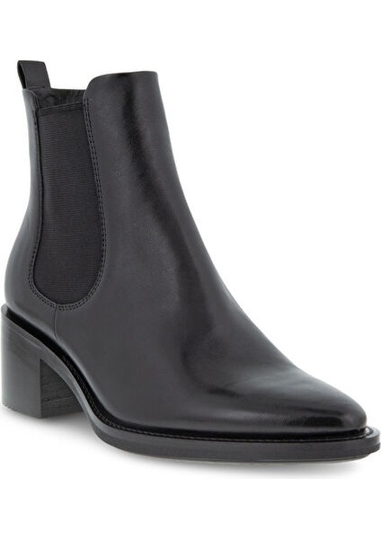 Siyah Kadın Deri Topuklu Bot 21232301001 fiyatları