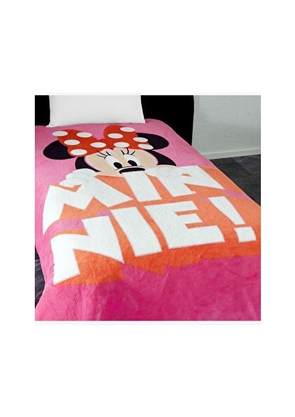 Lisanslı Disney Minnie Mouse Classic Tek Kişilik Battaniye fiyatları