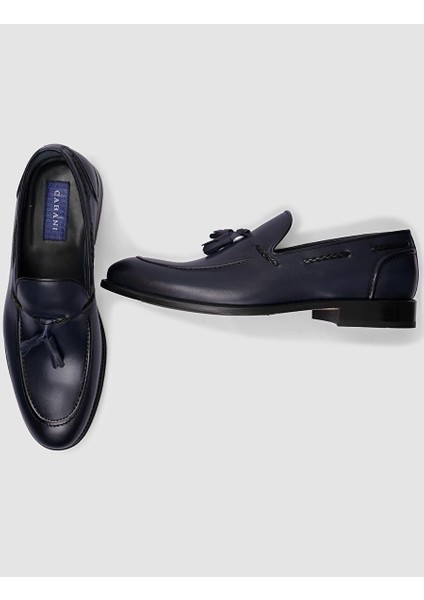 Lacivert Erkek Deri Klasik Ayakkabı 30072 fırsatları