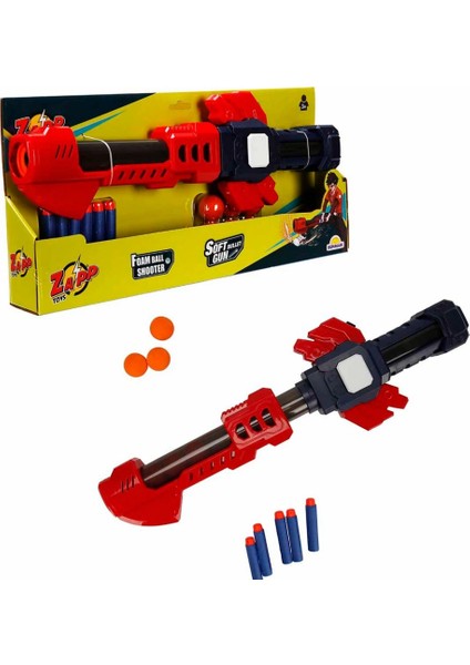 Sünger Atan 6 Toplu 6 Mermili Oyuncak Silah