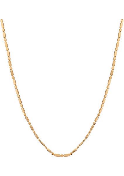 Gold Altın Kaplama Kadın Ince Kolye