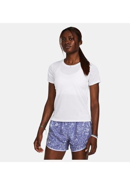 Kadın Ua Launch Kısa Kollu Tişört 1382434-100