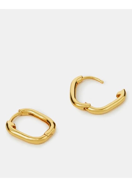 Z Diktörgen Küpe Altın Kaplama