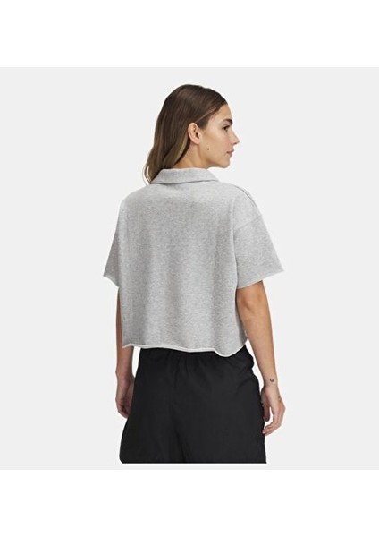 Kadın Ua Icon Terry Polot-Shirt 1389639-012 fiyatları