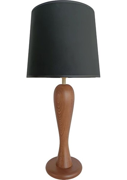 Avery Kahverengi Ahşap Abajur