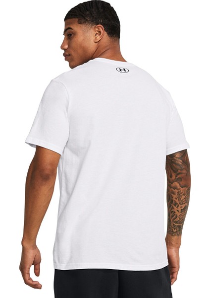 Beyaz Erkek Bisiklet Yaka Bol Kesim T-Shirt 1382915-100 Ua Gl Foundatıon Update fiyatları