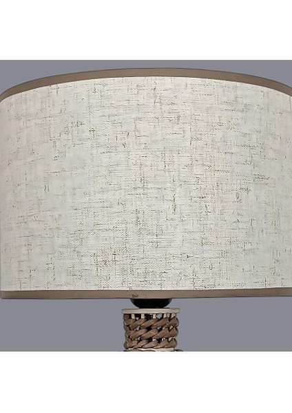 Pelit Koyu Kahve Rattan Abajur fırsatları