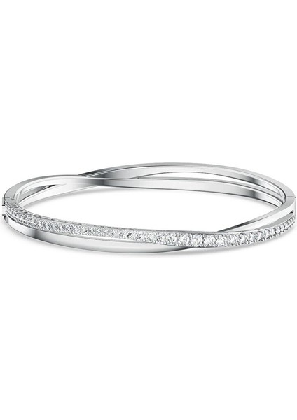 5565210 Swarovski Bilezik Twıst-Bangle Rows Czwh-Rhs