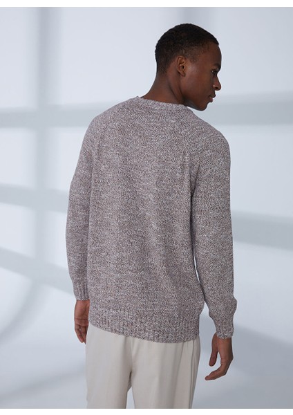 Benetton Bisiklet Yaka Normal Bej Erkek Kazak 123P108MU103V indirimleri