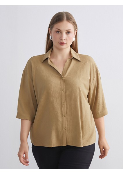 Yeni Sezon Dokulu Kadın Gömlek fiyatları