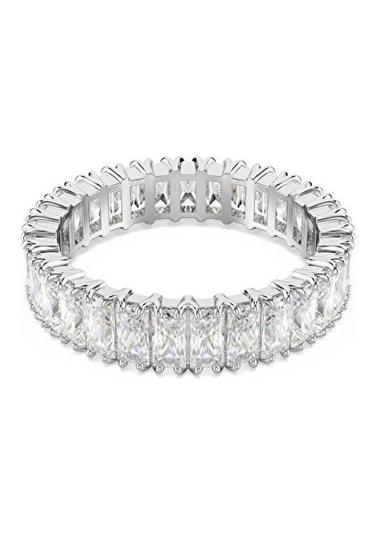 5714334 Swarovski Yüzük Re Matrıx:rıng Bag.all-Arnd Whıte/rhs 55