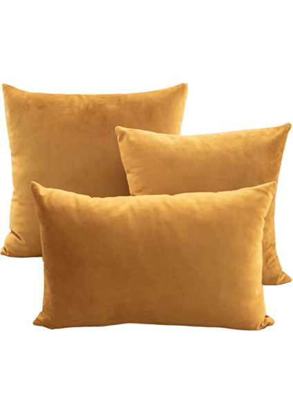 Hardal 3'lü Kırlent Seti