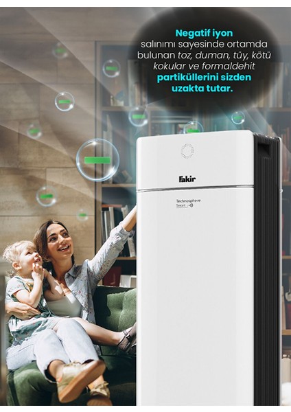 Technosphere Smart Iyonizer Akıllı Hava Temizleme Cihazı - Hava Temizleyici fiyatları