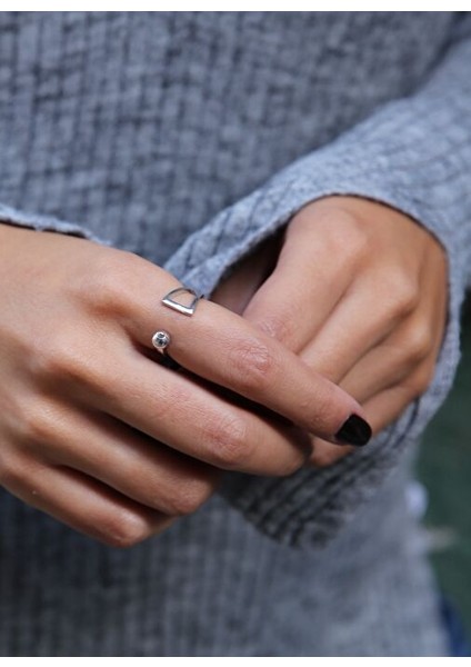 Gümüş Top Yüzük