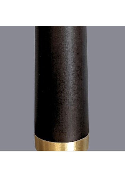 Nelon Gold Detay Kahverengi Abajur modelleri