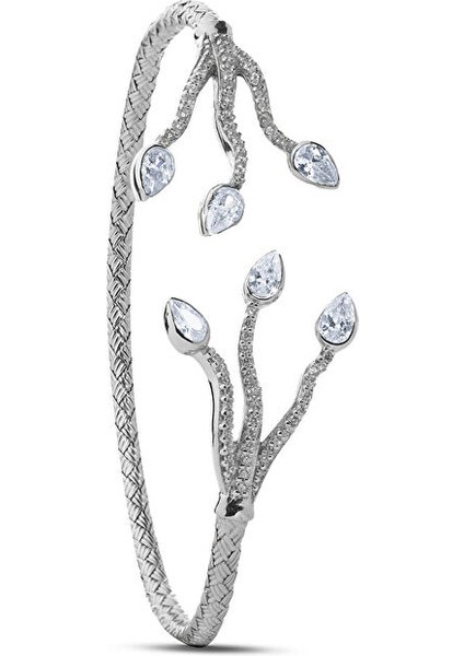 Crystal Bloom 924 Ayar Gümüş Kadın Bileklik