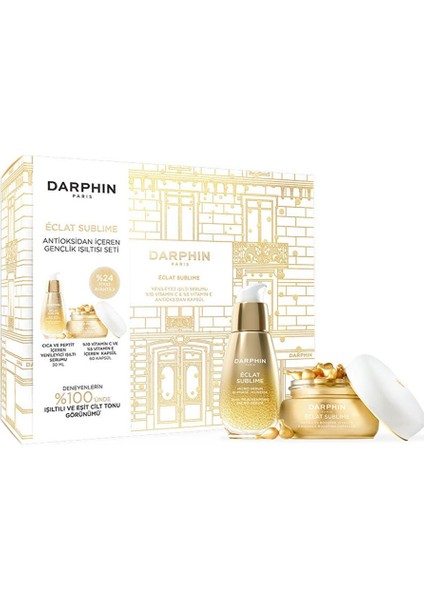 Eclat Sublime C Vitamini Içeren Antioksidan Içeren Gençlik Işıltısı Seti fiyatları