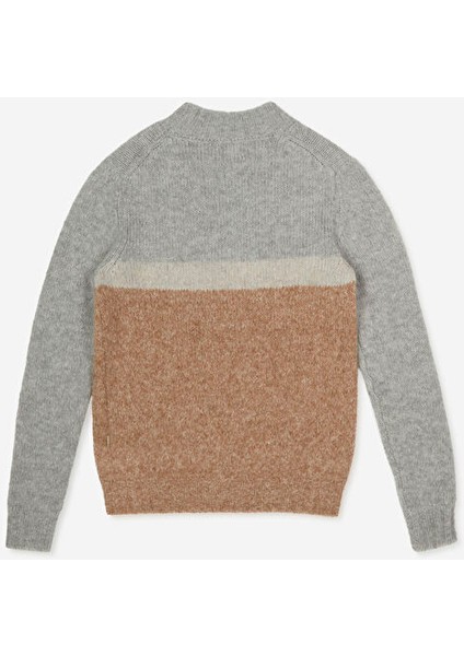 Bato Yaka Slim Fit Açık Kahve Erkek Kazak A274A18WOOD- fiyatları