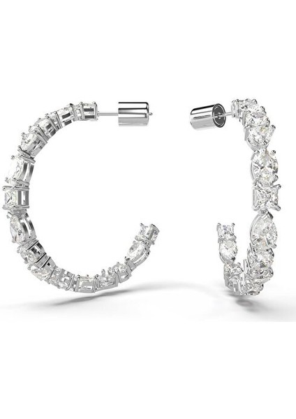5672834 Swarovski Küpe Re Mesmera:pe Hoop Czwh/rhs