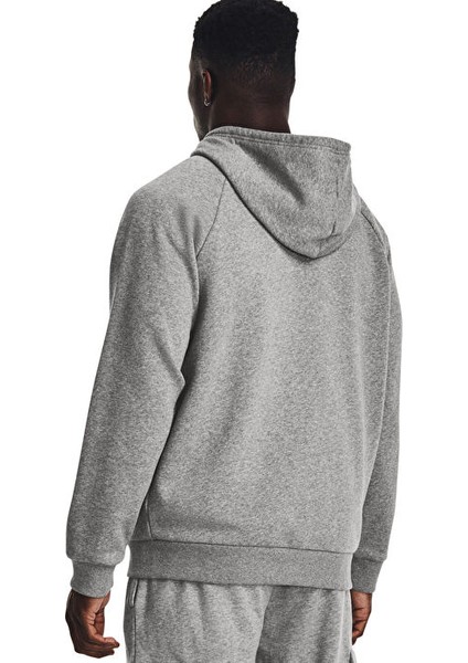 Gri Erkek Sweatshirt 1379767-025 Ua Rival Fleece Fz Hood fiyatları