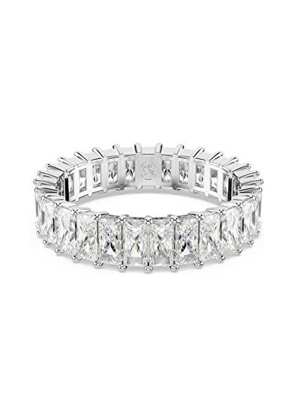 5693407 Swarovski Yüzük Matrıx:rıng Whıte/rhs 52