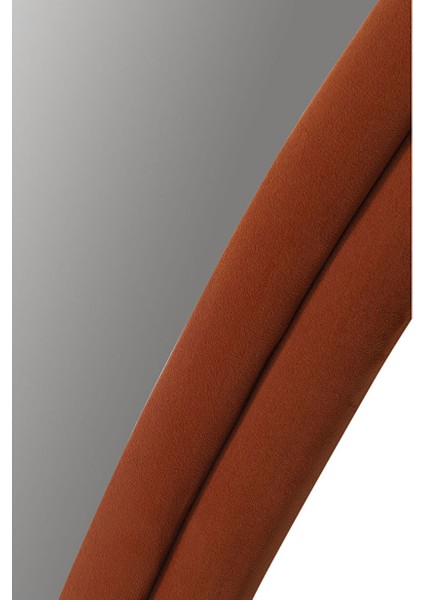 Tuhams Sun Dalgalı Çerçeveli Boy Aynası Oval Boy Aynası 170X65 cm