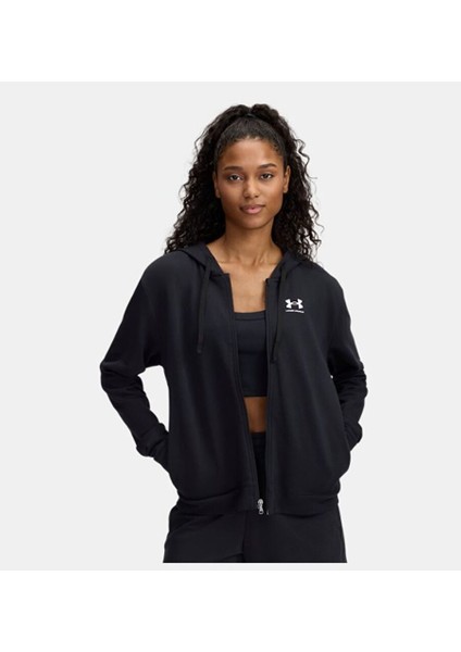 Kadın Ua Rival Terry Fermuarlı Ceket 6005509-001