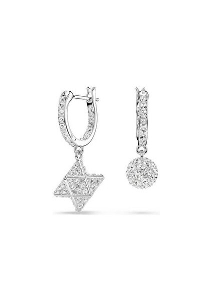 5693194 Swarovski Küpe Dextera:pe Mn Hoop Star & Sphere Cry/rhs