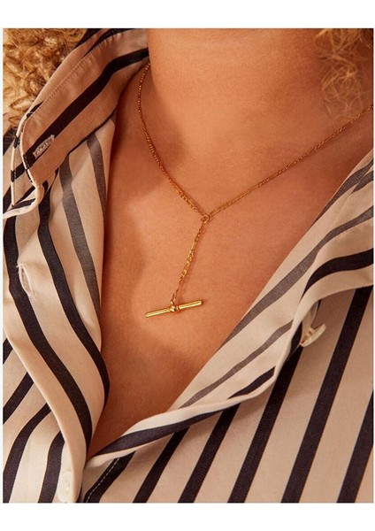 Z Modern Heırloom Tbar Fılagree Chaın Nk Gold