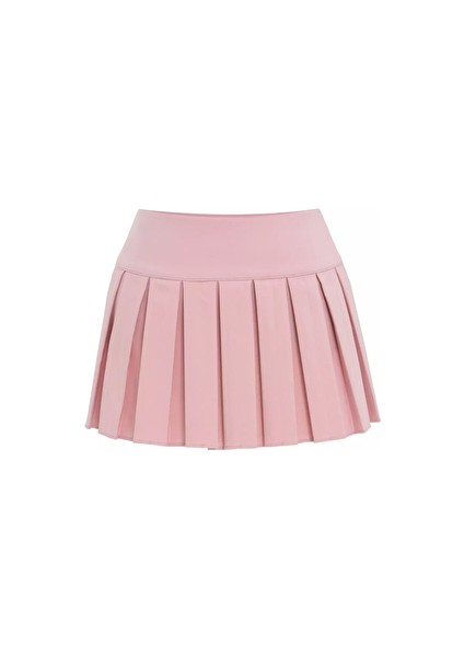 Yavru Ağzı Krep Kısa Etek