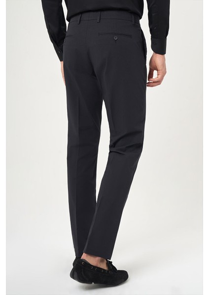 Erkek 4 Cep Spor Pantolon Sıyah PNS23Y23109_D99 fiyatları