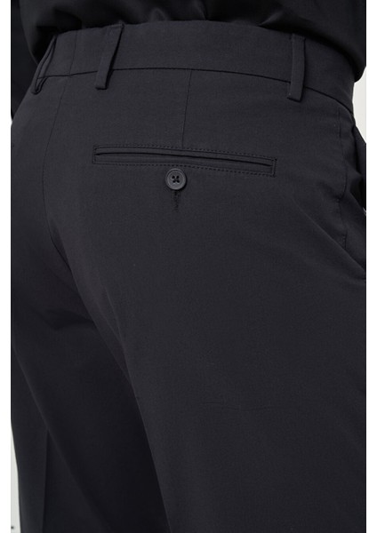 Erkek 4 Cep Spor Pantolon Sıyah PNS23Y23109_D99 fırsatları