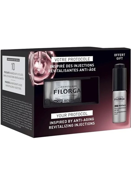 Ncef Yaşlanma Karşıtı Canlandırıcı Bakım Kremi 50 ml