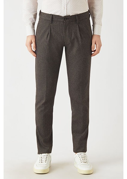 Erkek Lastikli Spor Pantolon Kahve PNS22K22227_D11 fiyatları